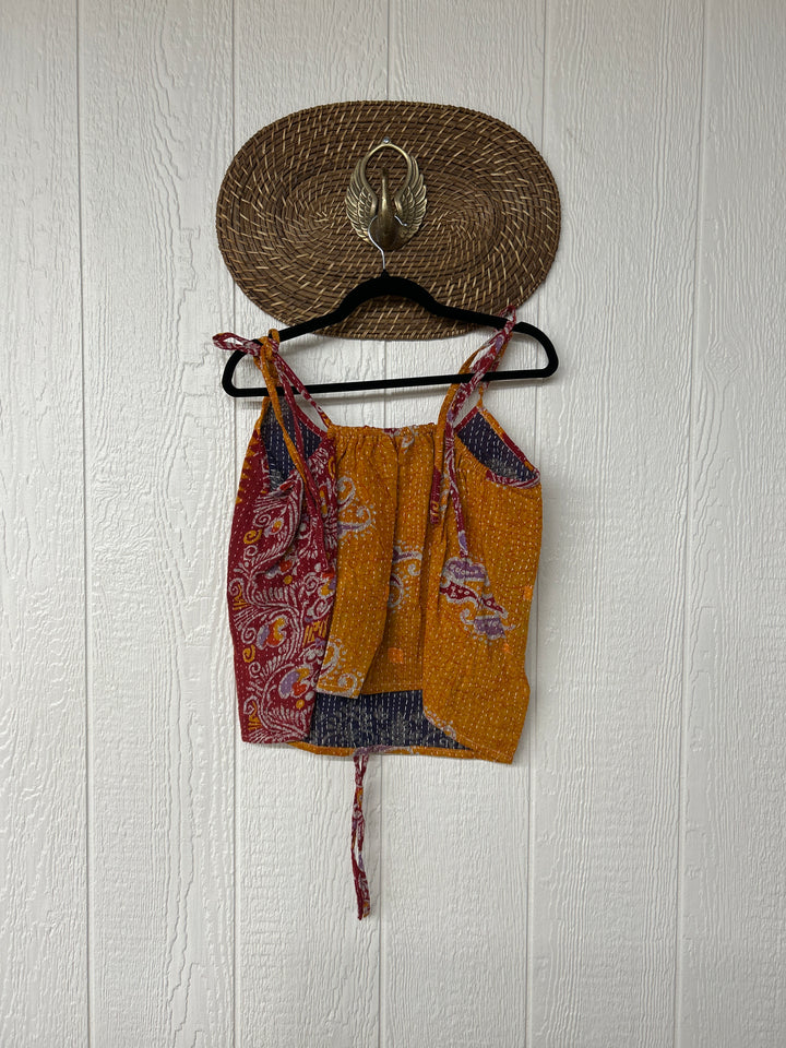 Kantha Butterfly Tank Top 0525 268