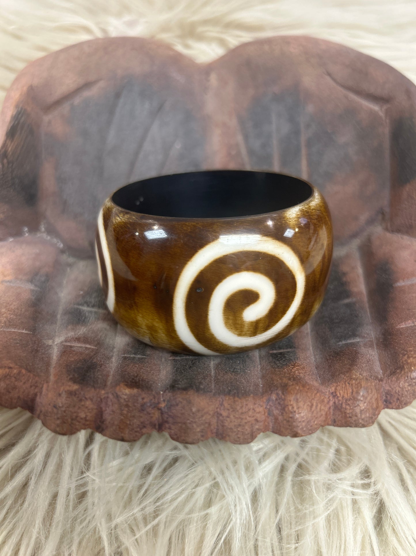 Tribal Spiral Bangle 1
