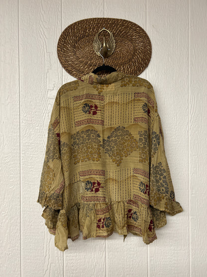 Crepe Sari Wild Rose Top 1225 199