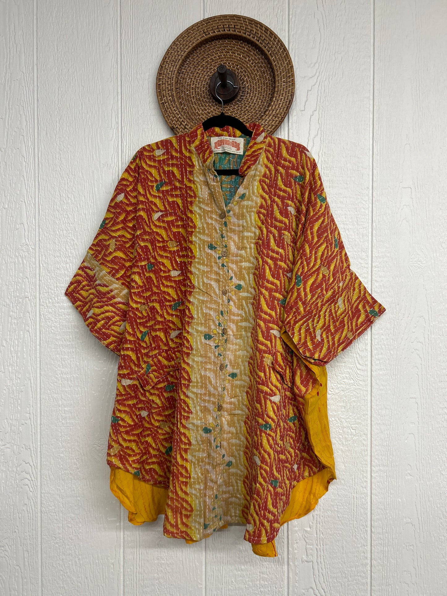 Pareo Kantha Free To Be Button-Down 0426 140