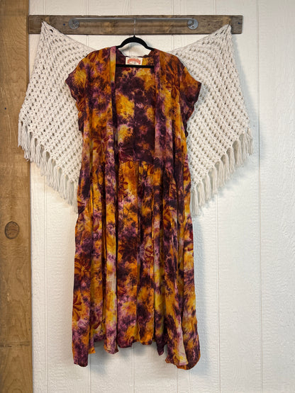Crepe Sari Summer Evermore Kimono 0726 169