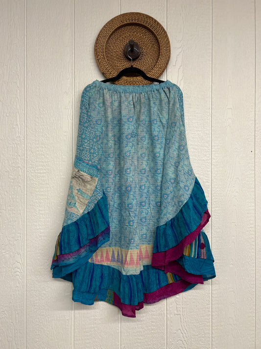 Pareo Kantha Wild Rose Skirt 0426 255