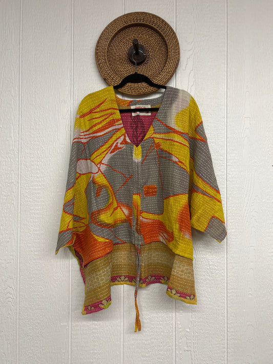 Pareo Kantha Hi-Lo Butterfly Top 0626 142