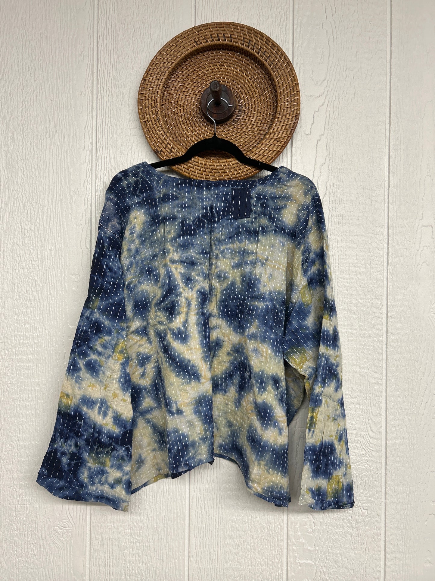 Pareo Kantha Wanderer Pocket Crop Top 0526 012