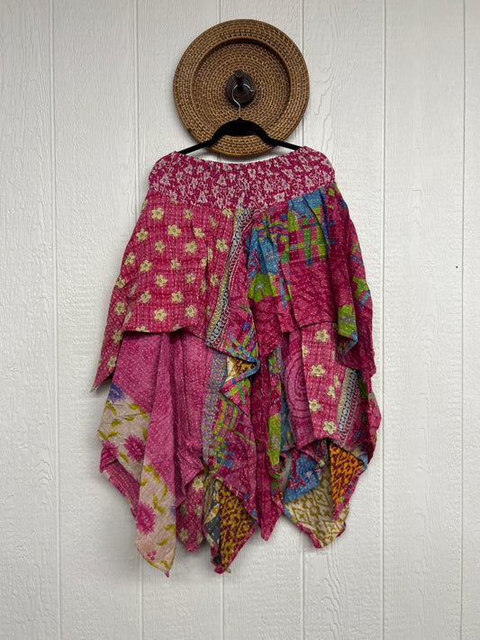 Pareo Kantha Pixie Skirt 0426 213