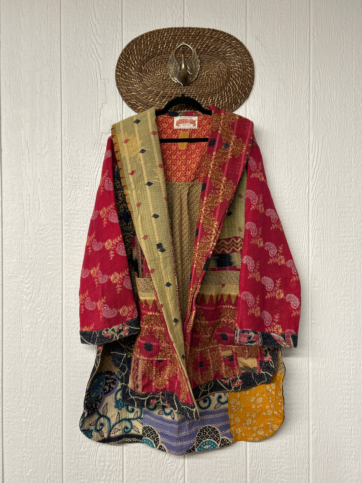 Fine Kantha Drifter Coat 1026 138