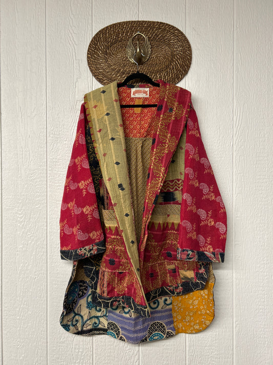 Fine Kantha Drifter Coat 1026 138