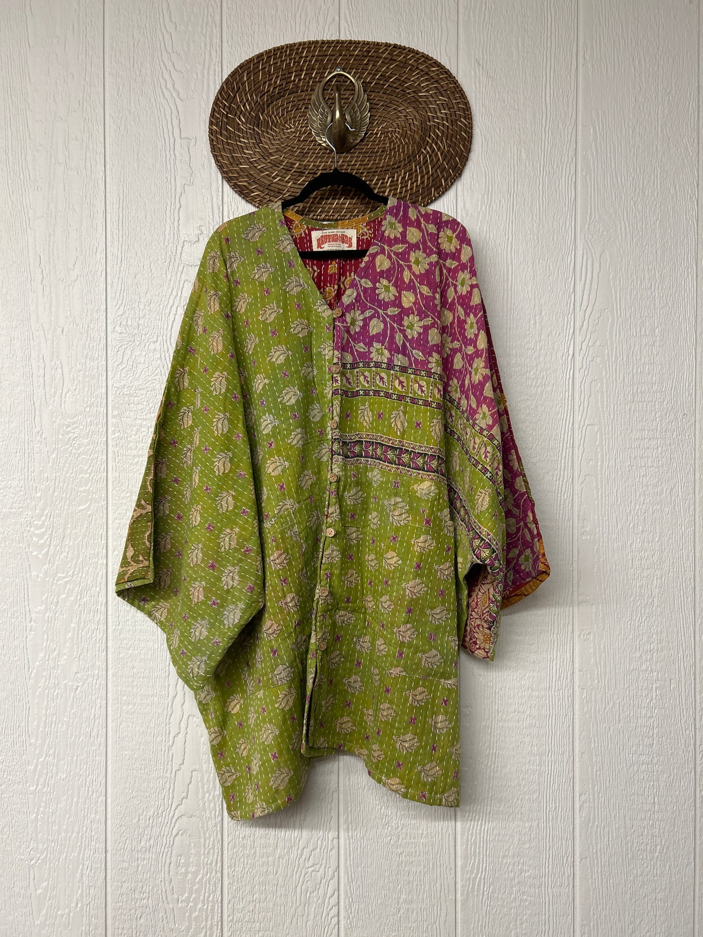 Pareo Kantha Gaia Button-Down Kimono 0126 061