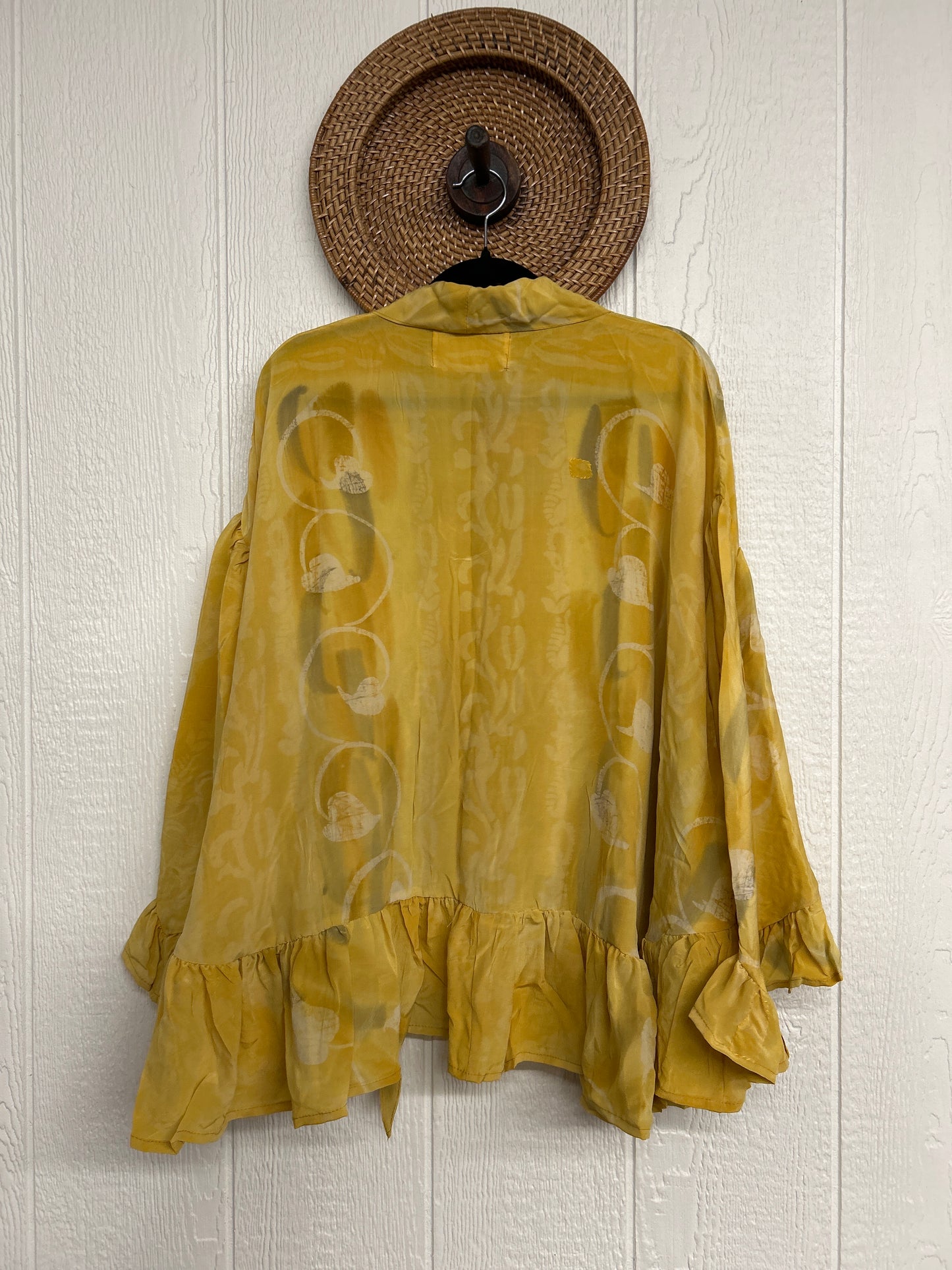 Crepe Sari Wild Rose Top 1225 013