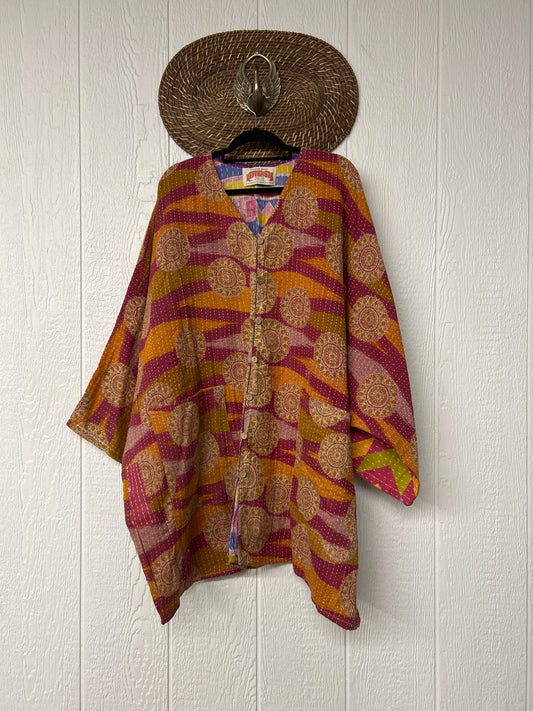 Pareo Kantha Gaia Button-Down Kimono 0126 082