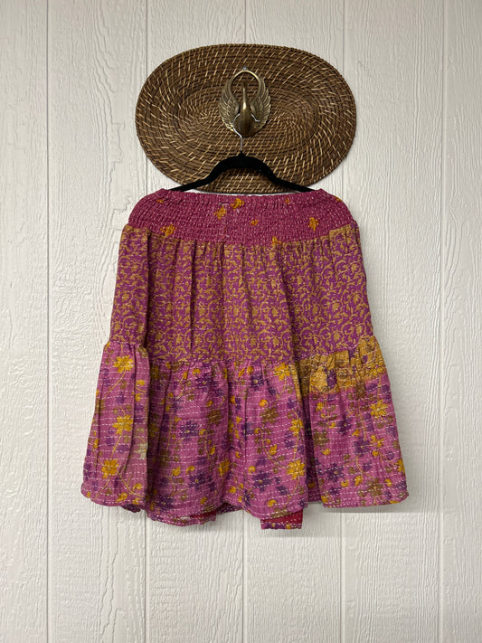 Pareo Kantha Meadow Skirt 0826 116
