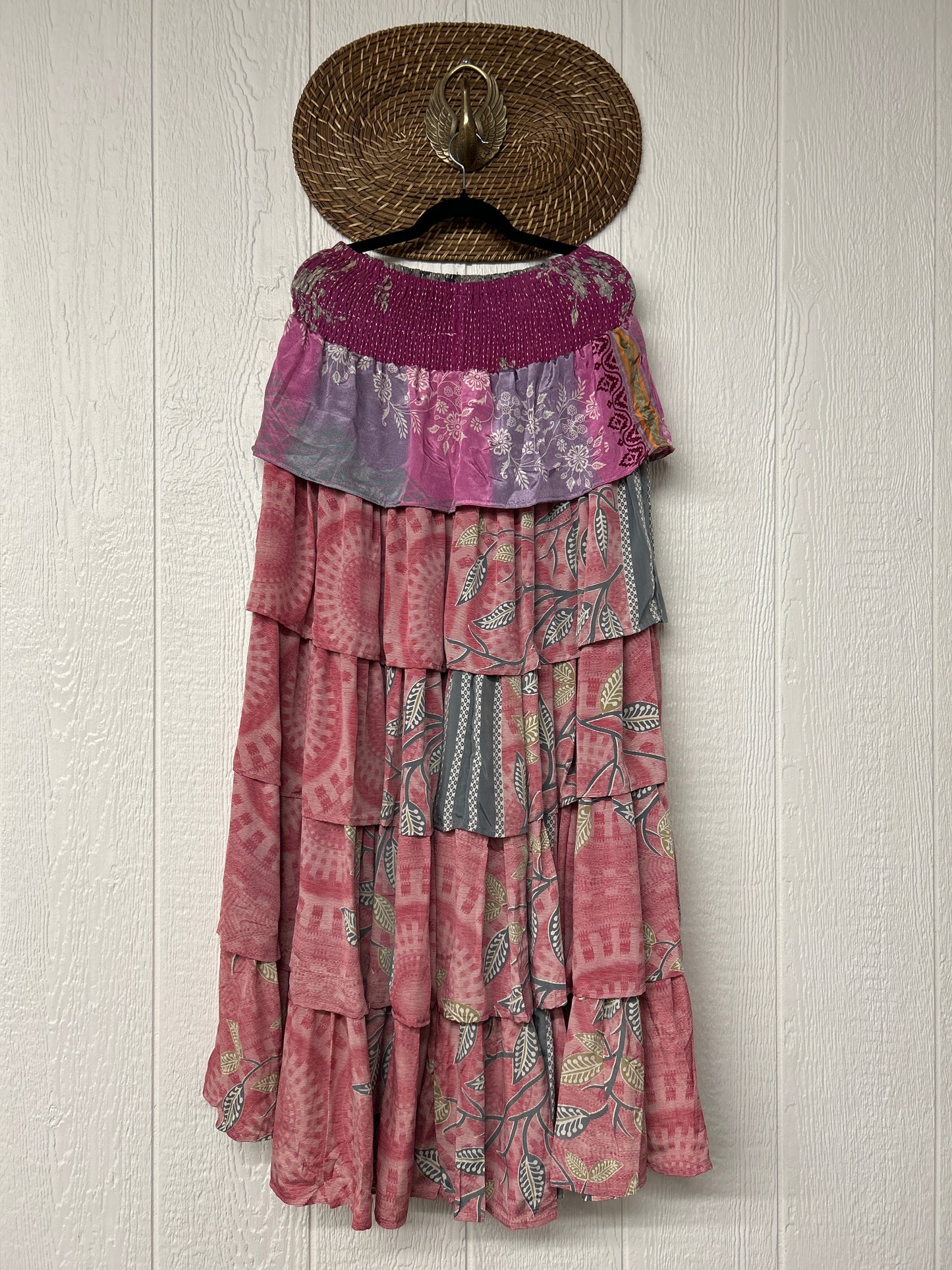 Rasgulla Sari Venus Ruffle Maxi 1125 002