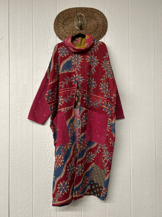 Fine Kantha Cowl Split Pullover 1225 052