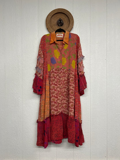 Crepe Sari Rhiannon Duster Dress 0226 166