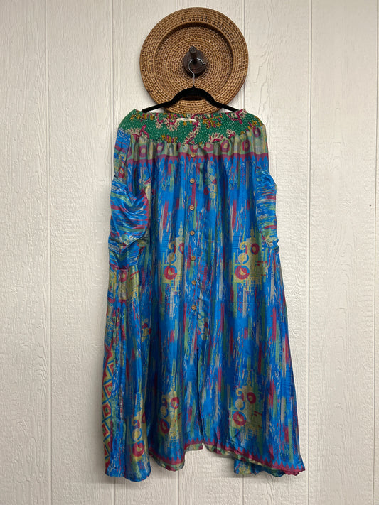 Rasgulla Sari Butterfly Cargo Skirt 0126 137