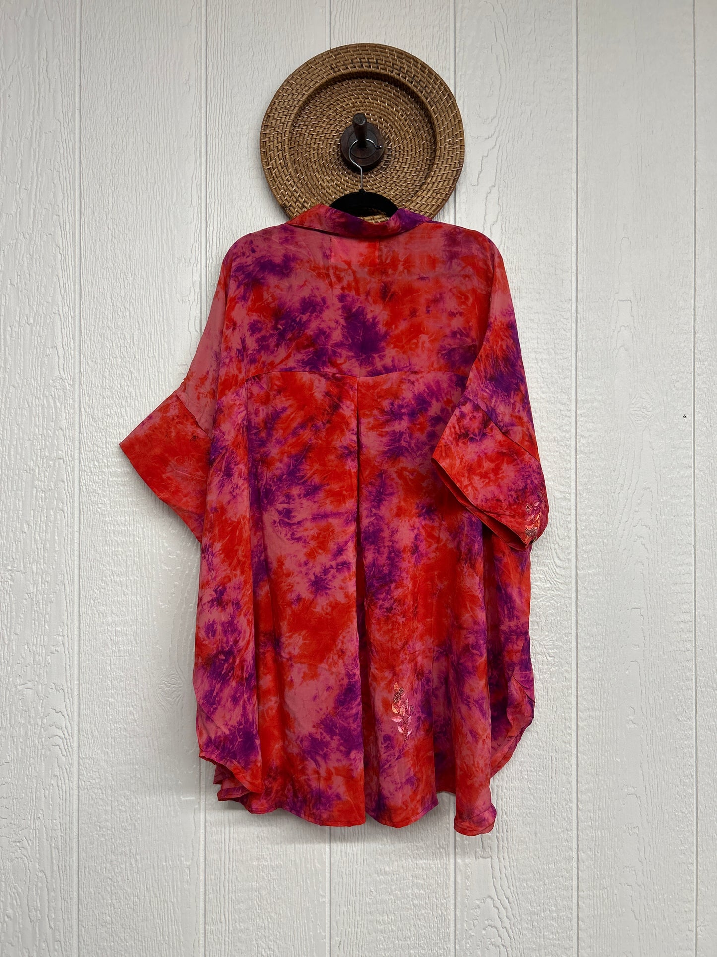 Crepe Sari Free To Be Button Down 0626 265