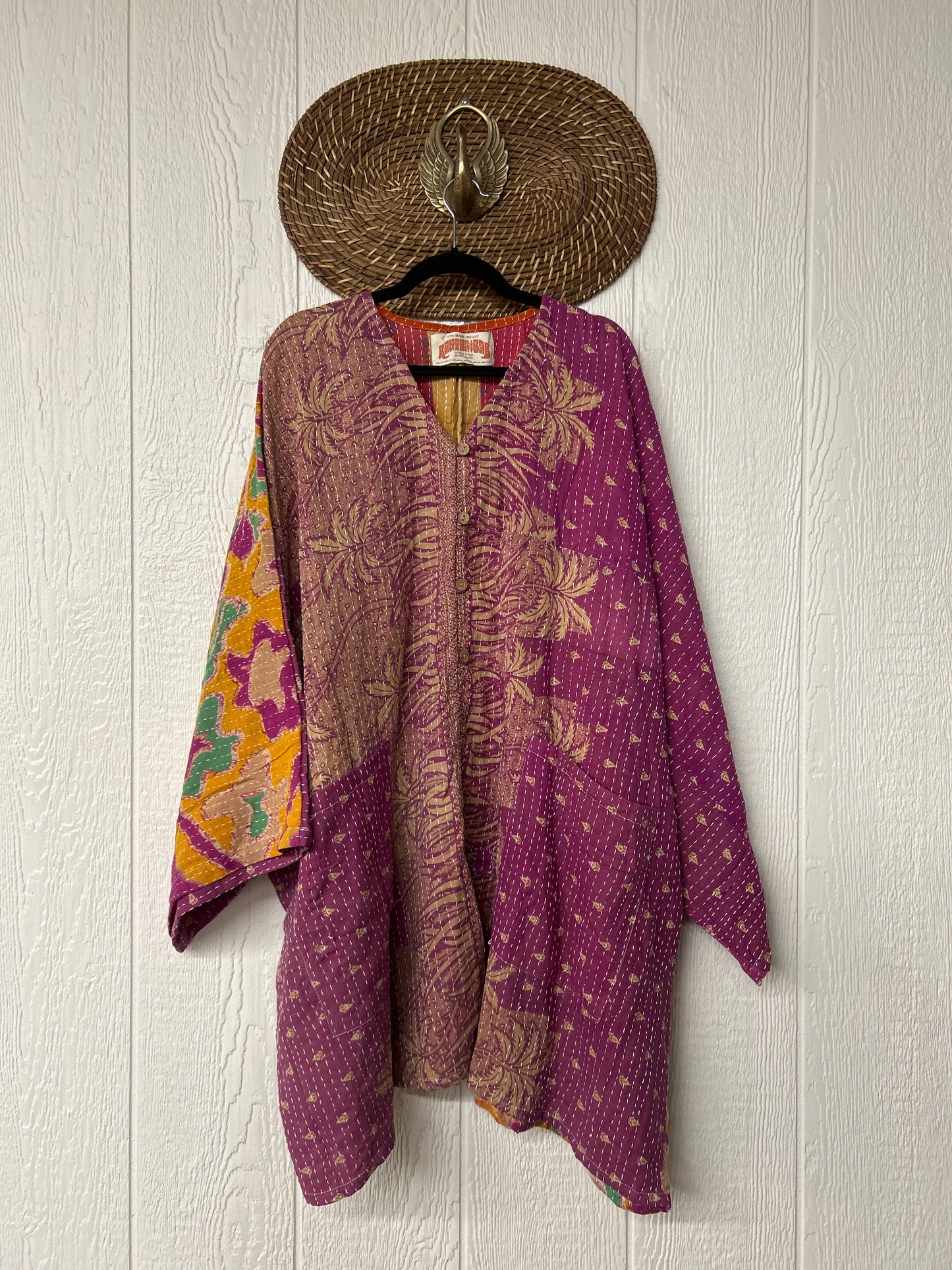 Pareo Kantha Gaia Button-Down Kimono 0126 166