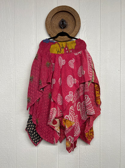 Pareo Kantha Pixie Skirt 0426 136