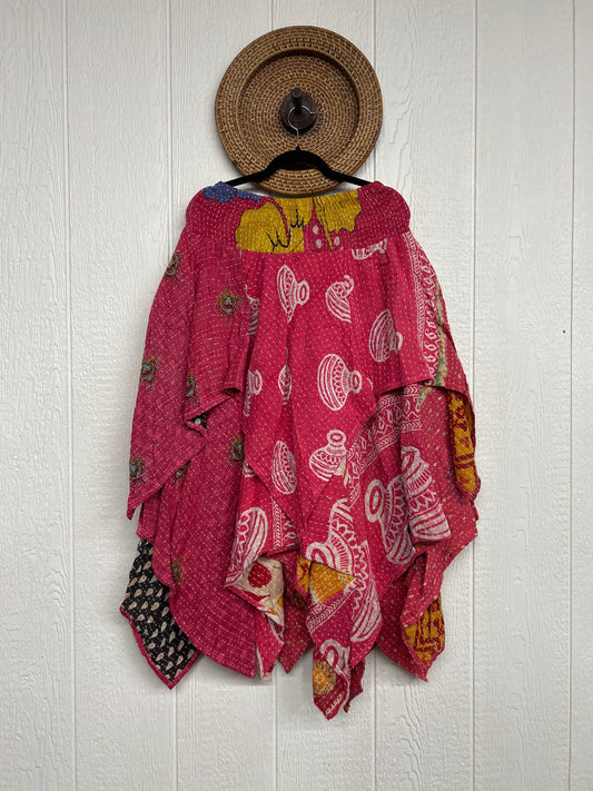 Pareo Kantha Pixie Skirt 0426 136