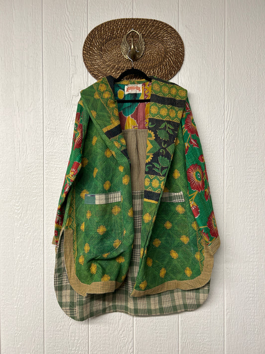 Fine Kantha Drifter Coat 1026 106