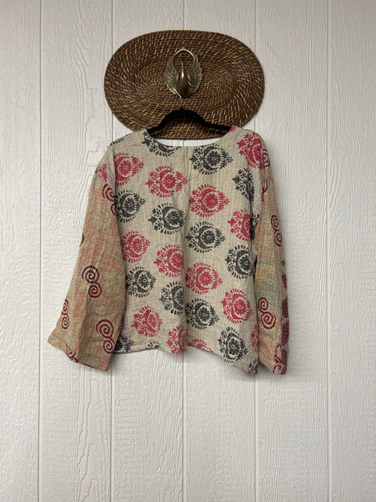 Pareo Kantha Wanderer Pocket Crop Top 0226 142