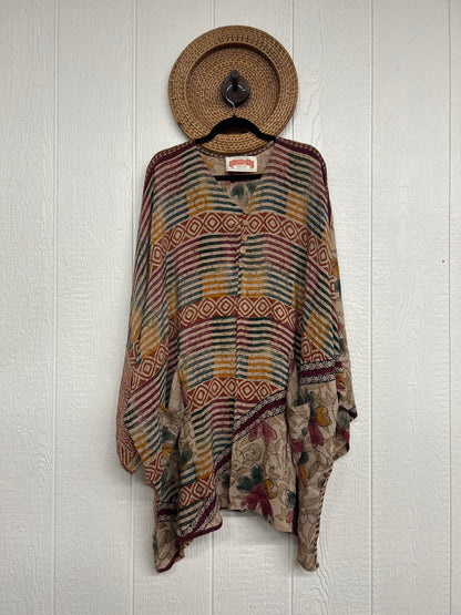 Crepe Sari Gaia Split Tunic 0226 013