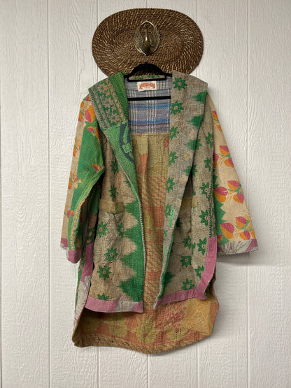 Fine Kantha Drifter Coat 1026 176