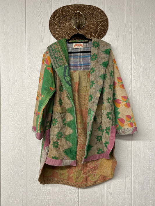 Fine Kantha Drifter Coat 1026 176