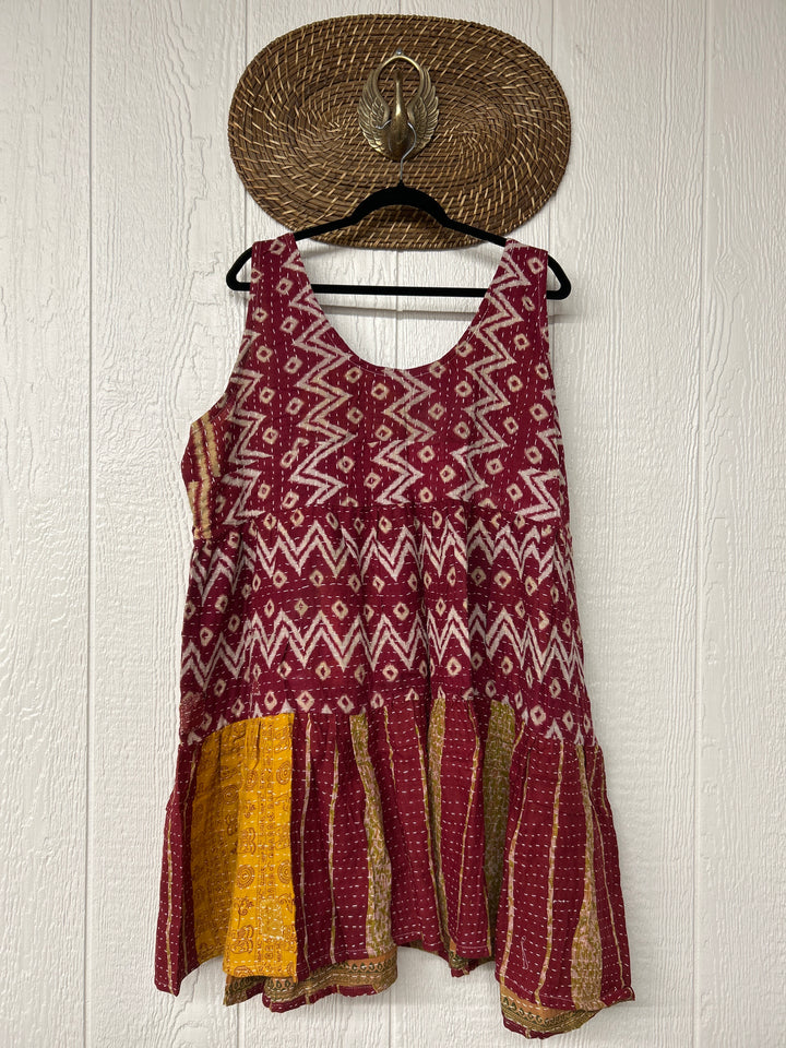 Kantha Meadow Mini Dress 0625 064