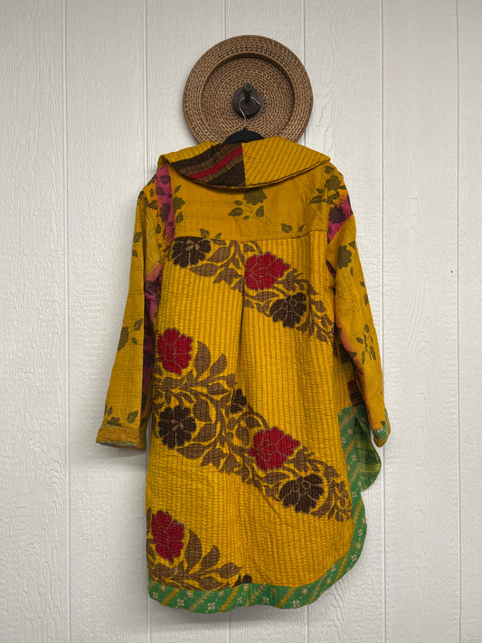 Fine Kantha Drifter Coat 1026 221