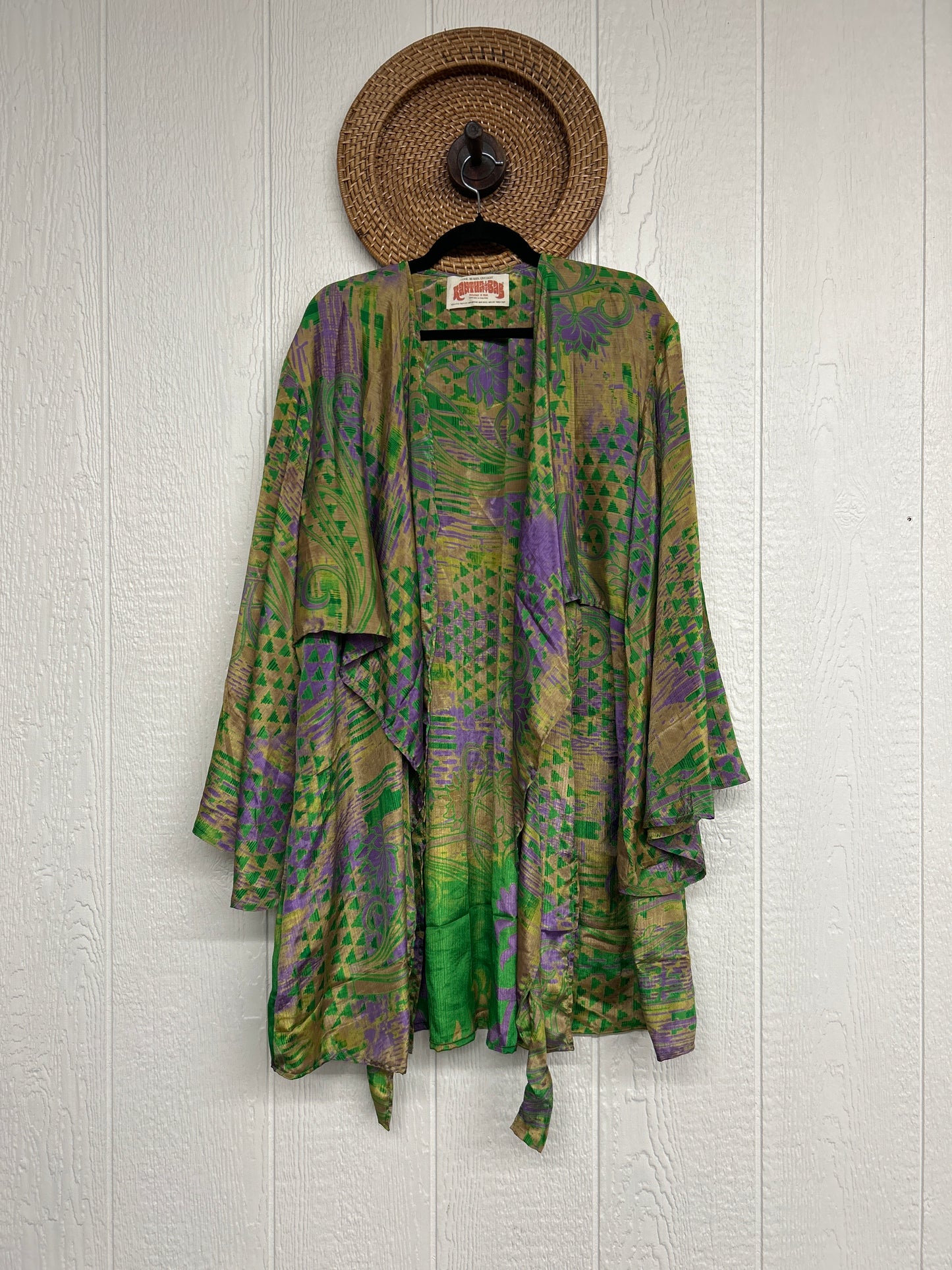 Rasgulla Sari Shortie Spellbound Kimono 0226 155