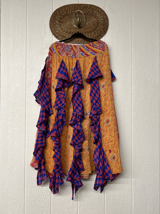 Pareo Kantha Willow Maxi Skirt 0826 168