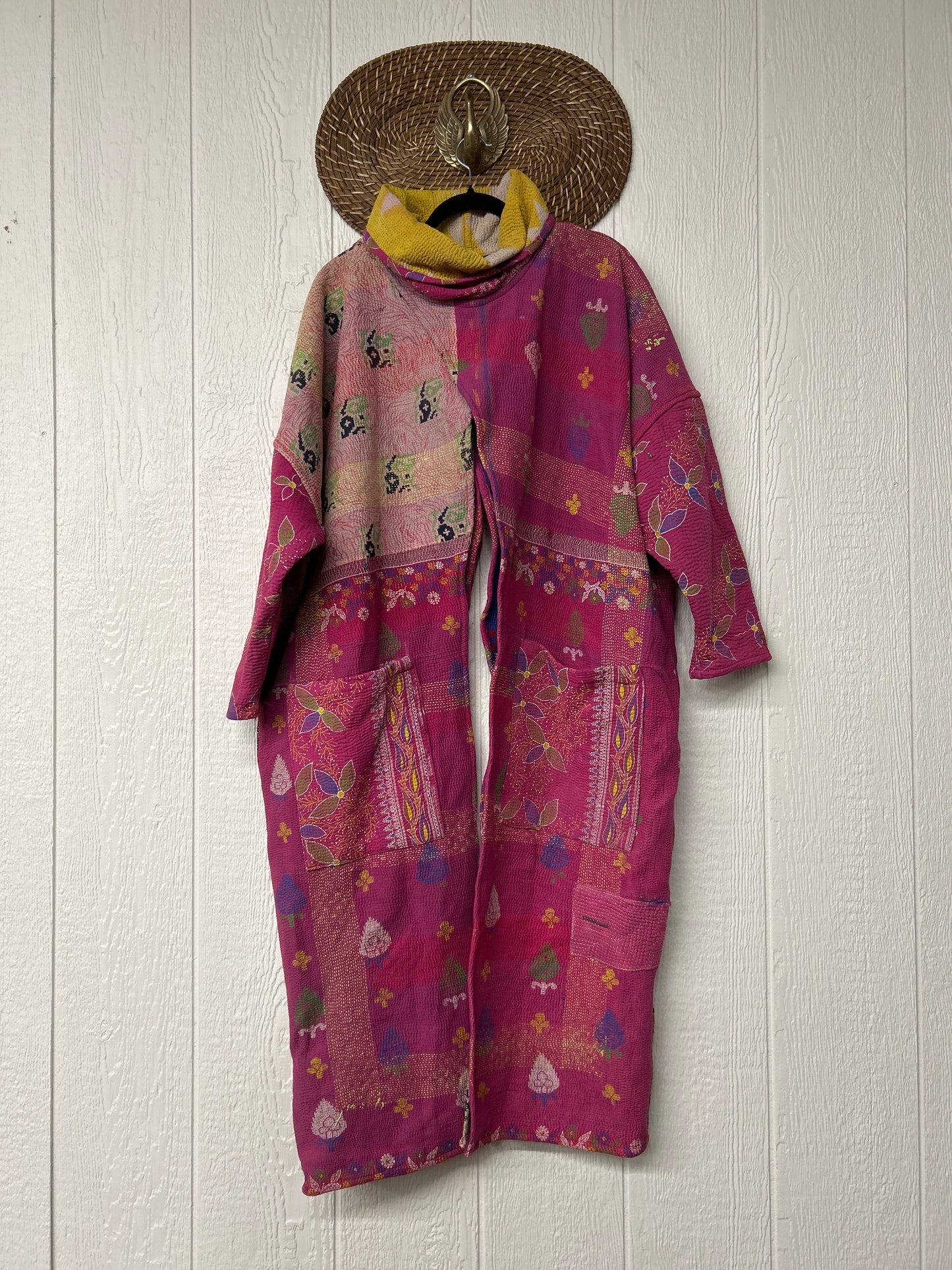 Fine Kantha Cowl Split Pullover 1225 134