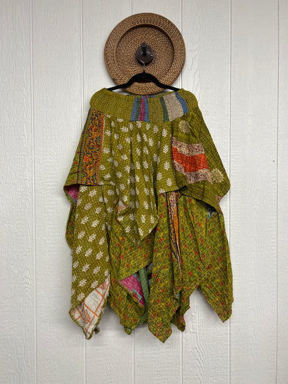 Pareo Kantha Pixie Skirt 0426 069
