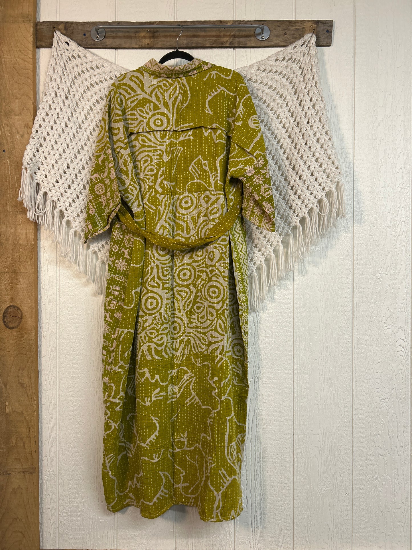 Pareo Kantha Gravity Duster Dress 0226 156