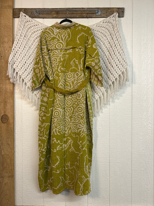 Pareo Kantha Gravity Duster Dress 0226 156