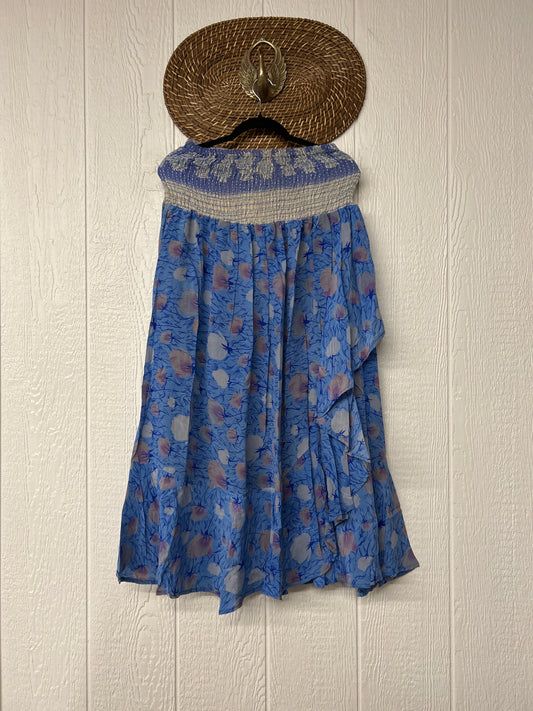 Crepe Sari Inner Peace Wrap Skirt 0626 206