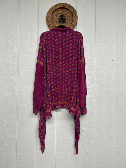 Crepe Sari Nirvana Button Down 1125 205