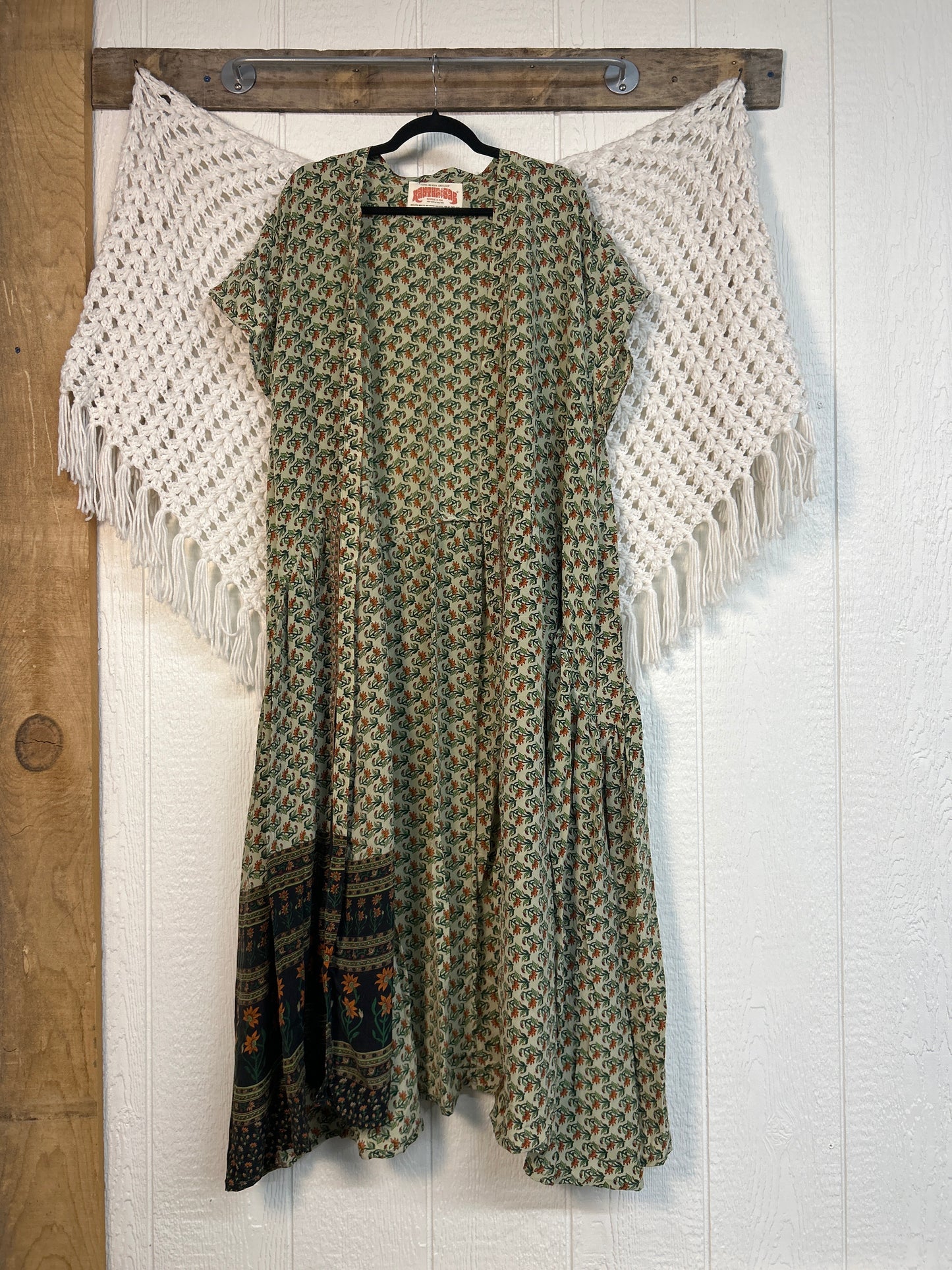 Crepe Sari Summer Evermore Kimono 0726 191