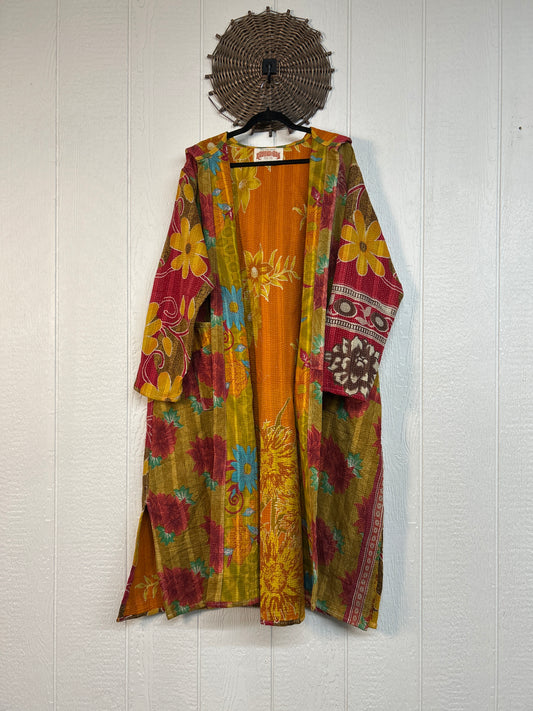 Fine Kantha Rising Sun Coat 1026 153