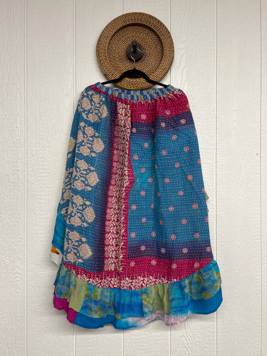 RETAIL Pareo Kantha Wild Rose Skirt 0426 125