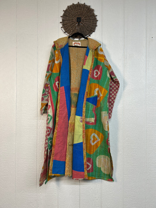 Fine Kantha Rising Sun Coat 1026 155