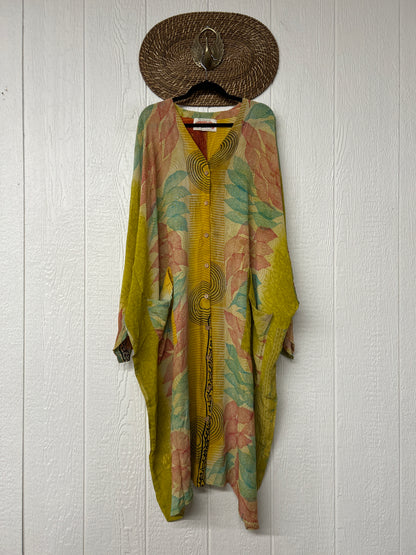 Crepe Sari Gaia Duster Dress 0826 140
