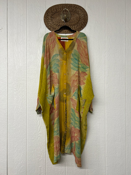 Crepe Sari Gaia Duster Dress 0826 140
