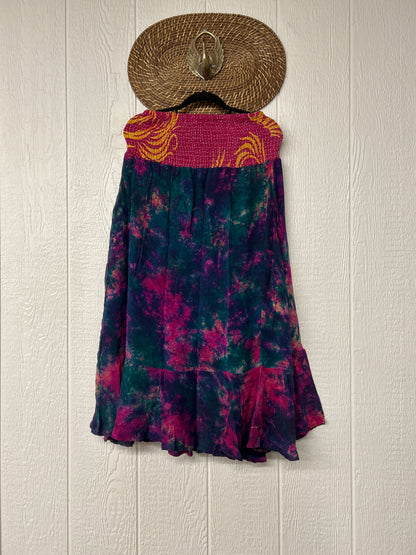 Crepe Sari Inner Peace Wrap Skirt 0626 089