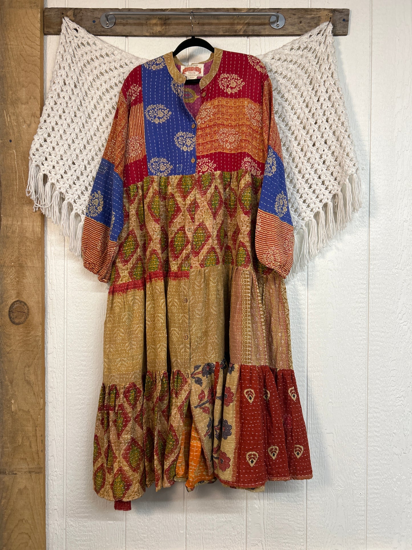 Pareo Kantha Luminous Maxi Dress 0126 281