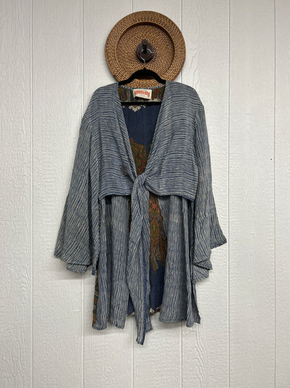 Crepe Sari Shortie Spellbound Kimono 0426 169