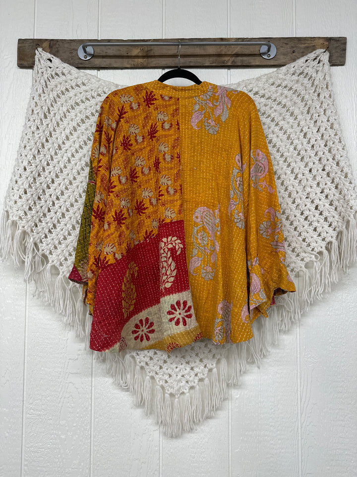 Kantha Poncho Top 0024 006