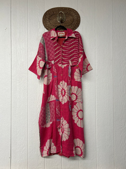 Pareo Kantha Gravity Duster Dress 0226 070