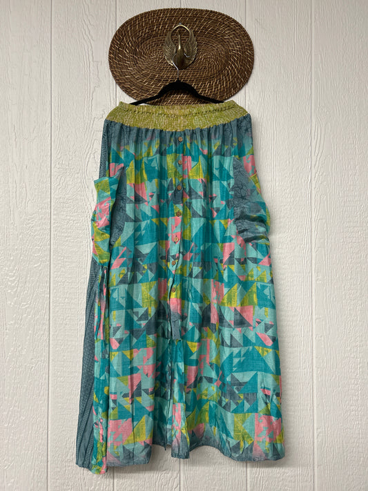 Rasgulla Sari Butterfly Cargo Skirt 0126 219